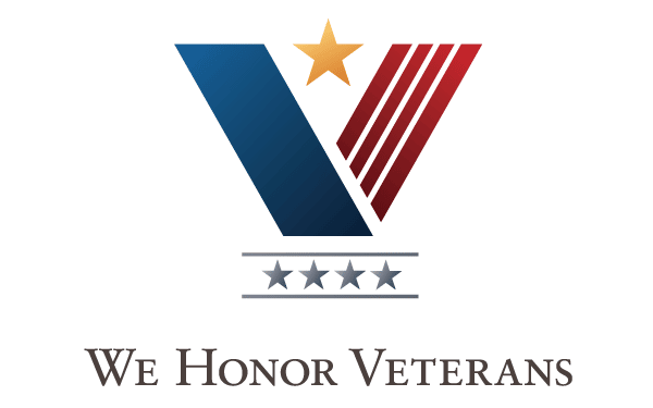 We Honor Veterans Logo 4 Stars